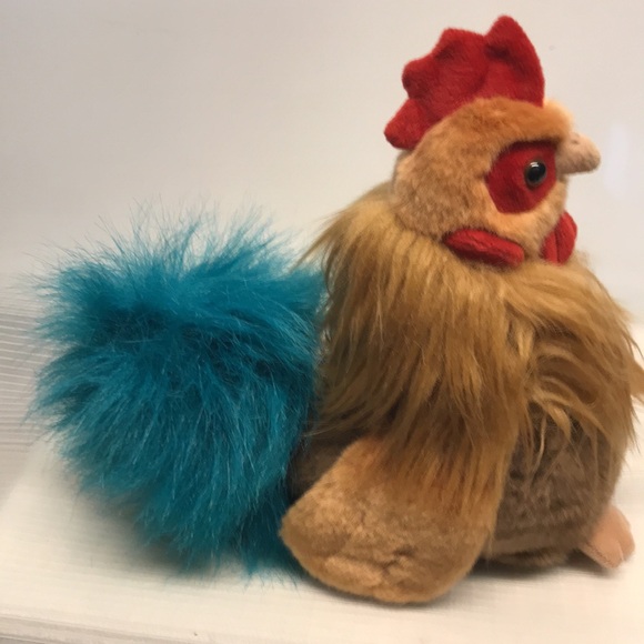 Aurora Realistic Miyoni Rooster Stuffed Animal - Picture 4 of 7